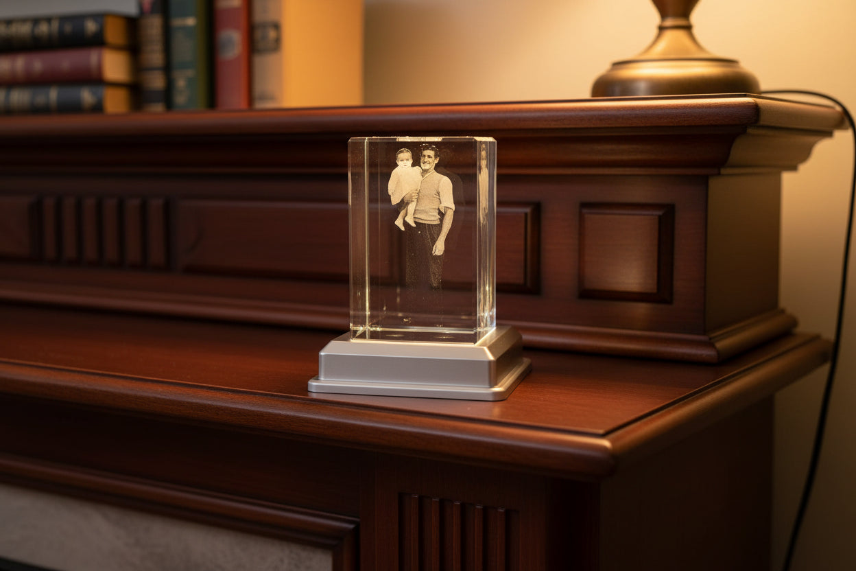 Old Photographs Converted to 3D H80mm x W50mm x D50mm