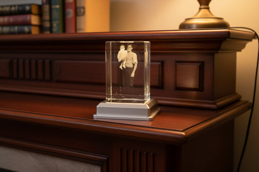 Old Photographs Converted to 3D H80mm x W50mm x D50mm